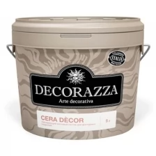 Декоративное лессирующее покрытие Decorazza Cera Decor матовое, природные материалы, прозрачный базовый, 1 л