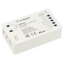 Диммер ARL-SIRIUS-DIM-SUF (12-24V, 4x4A, 2.4G) (Arlight, IP20 Пластик, 3 года)