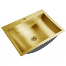 Мойка кухонная ZORG INOX U 4560 BRONZE ZORG Мойка кухонная ZORG INOX U 4560 BRONZE