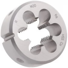 Плашка Ruko M20x2,5 HSSE-Co5 60° 6g 45x18мм DIN EN22568 237200E