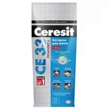 Затирка Ceresit CE 33 Comfort №64, мята, 2 кг