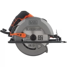 Дисковая пила BLACK+DECKER CS1550, 1500 Вт оранжевый/черный