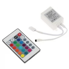 Ecola LED strip RGB IR controller 6A 72W 12V (144W 24V) с инфракрасным пультом управления