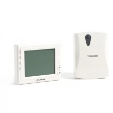 Термостат комнатный Teplocom TS-Prog-2AA/3A-RF, беспроводной, прогр., реле 250В, 3А