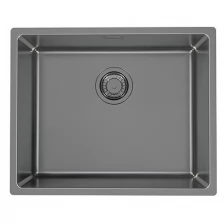 Мойка KOMBINO 50 MONARCH BRONZE SAT-90 542X442X195 U в компл. с выпуском без сифона,