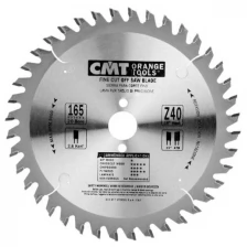 Диск пильный по дереву (165х30х2,6/1,6 мм; Z40) CMT 292.165.40M
