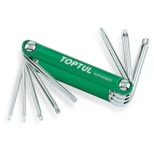 Набор TORX складной 8 предметов AIFH0801 TOPTUL