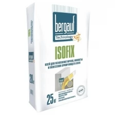 Клей для пенополистирола, минваты и нанесения армирующего слоя Bergauf Isofix 25 кг 10647