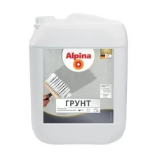 Грунтовка для наружных и внутренних работ Alpina Грунт, 10 л