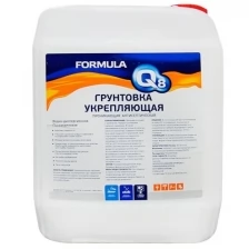 Грунтовка укрепляющая 5 Л (1/4) "FORMULA Q8"